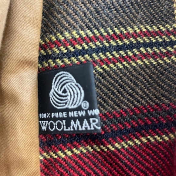 LIMITED America Wool Plaid and Leather Vest - Picture 7 of 11